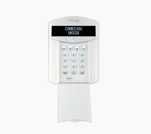 15.985 Tastiera LCD Unica PRO Black and White